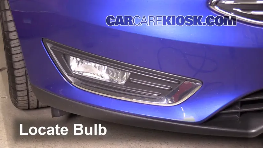 2015 Ford Focus Titanium 2.0L 4 Cyl. FlexFuel Sedan Lights Fog Light (replace bulb)